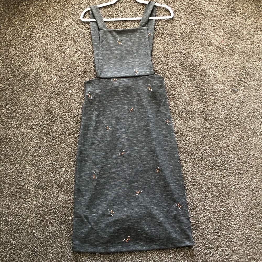 Grey Patterned Dress